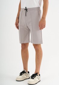 Resim Zane Erkek Comfort Fit Gri Şort & Bermuda - Gri / M 