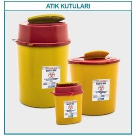 Resim İSOLAB 062.80.903 atık kutusu - 3 lt (1 adet) 