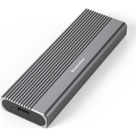 Resim Sones Blueendless 2818sn M.2 Nvme / Sata Çift Protokollü Mobil Sabit Disk Kutusu Ve Type-c - Usb-a Kablosu 