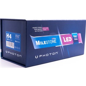 Resim Milestone H4 H/L Led Headlight 