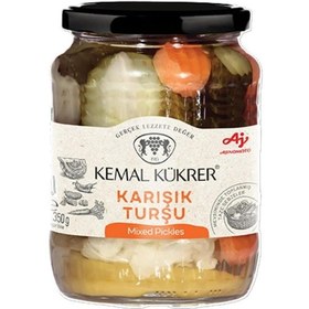 Resim Kükrer Karışık Turşu Cam Kavanoz 720 Cc S 