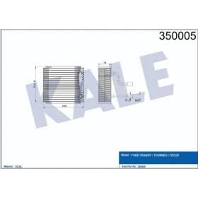 Resim Evaporator Transit Tourneo Focus 