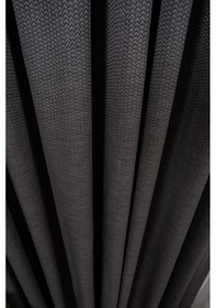 Resim Desenli Dökümlü Jakarlı Kalın Fon Perde Salon, Oturma Odası, Yatak Odası Antrasit 