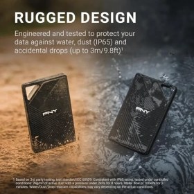 Resim Pny RP60 2 Tb USB 3.2 Gen 2x2 Type-C Taşınabilir SSD - 2.000 Mb/s Okuma Hızı (PSD0CS3060-2TB-RB) 