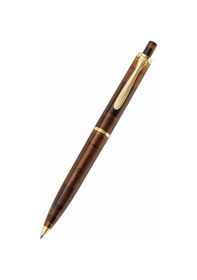 Resim Pelikan Klasik Seri K200 Smoky Quartz Tükenmez Kalem Pelk200st Kahverengi 