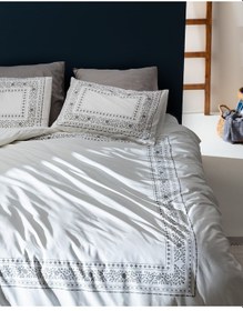 Resim Madame Coco Arber King Size %100 Pamuk Nevresim Takımı - Gri 8684427186602 Gri 