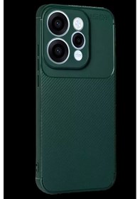 Resim Reno 15 Auto Focus Karbon Kapak - Koyu Yeşil Çok Renkli 