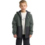 Resim Jack Wolfskin Snow Days Kids Unisex Çocuk Yeşil Outdoor Ceketi 