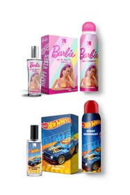 Resim Barbie & Hotwheels Parfüm-deodorant Set 