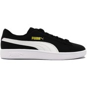 Resim Puma 365160 Black White Gold Erkek Smash V2 Buck Siyah | Orijinal 