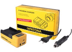 Resim Patona 4652 LP-E12 Canon Tekli Synchron USB Charger LCD Ekranlı 