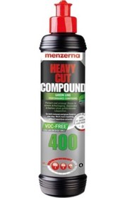 Resim Menzerna Heavy Cut Compound 400 Yeşil Yoğun Çizik Giderici Pasta 250 ml 