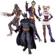 Resim DC Collectibles Batman Arkham Asylum 4 Pack Action Figure Set 