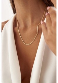 Resim Slim Piton Zincir Kolye 