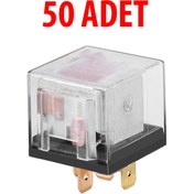 Resim Mini Röle Şeffaf 50 Adet Universal 40 Amper 