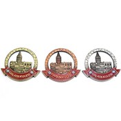 Resim İstanbul Temalı Metal Magnet Galata Kulesi Yuvarlak Tasarım 