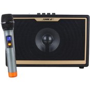 Resim Shile Sd-1 El Mikrofonlu Kumandalı Usb/sd/bt Portatif Hoparlör 