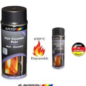 Resim Motip Isıya Dayanıklı Siyah Sprey Boya 400 ml. 