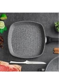 Resim Falez Grey Granit 28 CM Kare Tava 