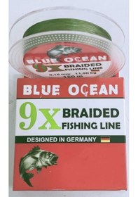 Resim Blue Ocean 9x 150 M.yeşil İp Misina 0,13mm 