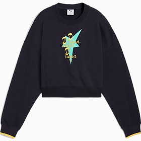 Resim ROAD TO UNITY Kadın Geniş Kesim Bisiklet Yaka SWEATSHIRT 