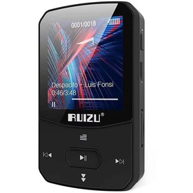 Resim Ruizu X52 Mp3 Çalar Bluetooth 5.0 8gb Fm Radyo Pedometre Saat 