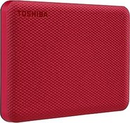 Resim Toshiba Canvio Advance 2.5" 1TB USB 3.2 Gen-1 Kırmızı (HDTCA10ER3AA) Taşınabilir Harici Sabit Disk 