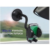Resim Araç Içi Vantuzlu Telefon Tutucu Güçlü Kilit Vantuzlu Akrob 