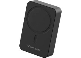 Resim Verbatim 20000 Mah Manyetik Kablosuz (Magsafe) 15W Powerbank 35W Pd Siyah Renk Kablo DAHIL-(32223) 