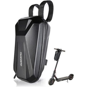 Resim Takezero T08 3l Elektrikli Scooter Gidon Saklama Çantası Eva+pu Elektrikli Bisiklet Ön Kılıfı Diğer 