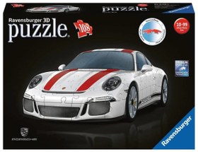 Resim Ravensburger 3 Boyutlu Plastik Puzzle Porsche 125289 