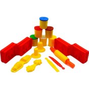 Resim Bubu 3D Dinazorlar Oyun Hamuru Kalıpları ve Oyun Hamuru Seti 