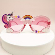 Resim Sevimli Karikatür Pegasus Moda Gözlükleri - Gradyan Lensler, Rahat Uyum! Partiler, Noel, Cadılar Bayramı ve Şükran Günü Hediyeleri için İdeal!, Unicorn Party Glasses 