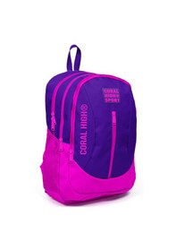 Resim Yaygan Coral High Sport Sırt Çantası USB + AUX Soketli - Mor 
