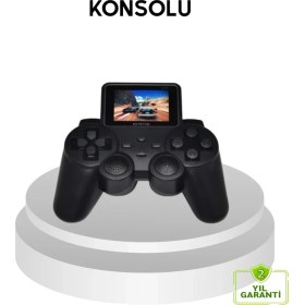 Resim Elektronikçim S10 Retro Oyun Konsolu Taşınabilir 2.8 Inç Ekran Ergonomik Nostalji 