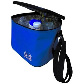 Resim Vip Soğutucu Termos Çanta 11 L Plaj Tipi Buzluk Termos Mavi 