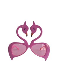 Resim Parti Gözlük Pembe Uyuyan Flamingo Gözlük Eğlenceli Parti Gözlüğü Diğer 