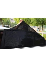 Resim Ankaflex 2'li Oto Yan Cam Perde Güneşlik Örtü 