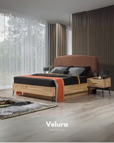 Resim İzgi Modern Karyola 