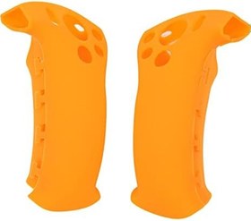 Resim Oyun kolu kapağı, hassas tasarım, VR sap kapağı koruması, kolay temizlenebilir silikon Playstation VR2 için (turuncu) 