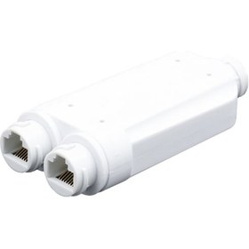 Resim Crackedice 2 Port Su Geçirmez Poe Tekrarlayıcı Ip66 10/100mbps 1 İla 2 Poe Genişletici 