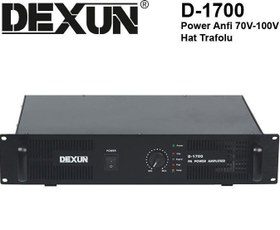 Resim Dexun D-1700 700 W 70V-100V Hat Trafolu Power Anfi 