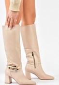 Resim Fox Shoes Ten Kalın Topuklu Kadın Çizme L572951009 