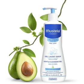 Resim Mustela Dermo Cleansing Gel Yenidoğan Saç ve Vücut Şampuanı 500 ml 