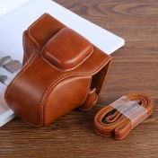 Resim Ykd Store Fujıfılm X-T100 Kamera Için XT100 Pu Deri Kamera Çantası Siyah (Yurt Dışından) 