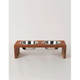 Resim Blbn Design Dekoratif Kedi Köpek Mama Standı 