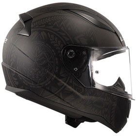 Resim Ls2 Rapid 2 Takaroa Kask Mat Siyah 