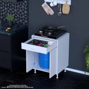 Resim Modilayn Set Altı Dolap Ocak Dolabı 