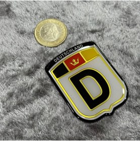 Resim Korkmaz Oto Market & Aksesuar Etiketçilere İthal Mini Boy D Harf Damla Kendinden Bantlı 