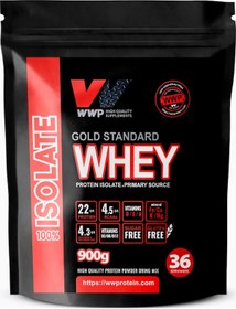 Resim Wwp Gold Standard Whey Isolate İzolat Protein Tozu 900g Çilek Aromalı. Çilek 